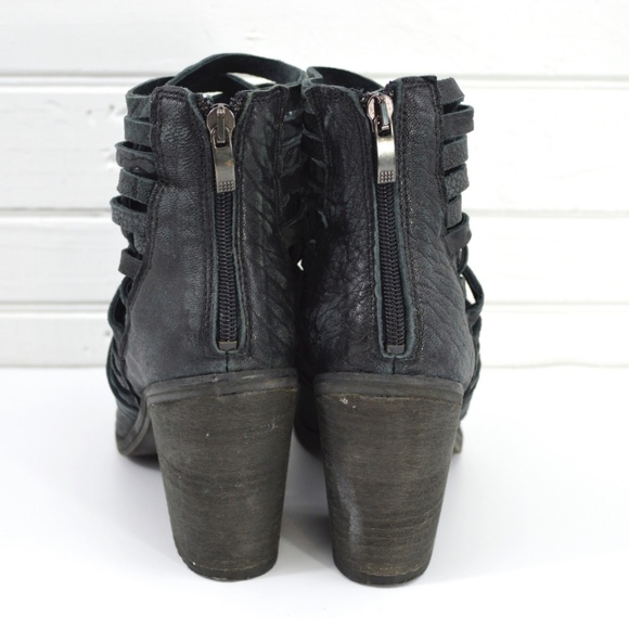 Free People Leather Bootie #175-12 | SOCITYCHIC FREE PEOPLE LEATHER BOOTIE #175-12